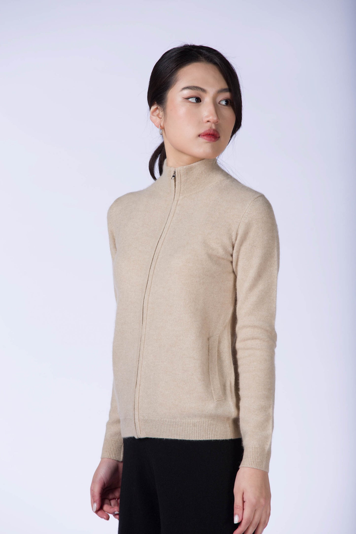 Zipper Cardigan