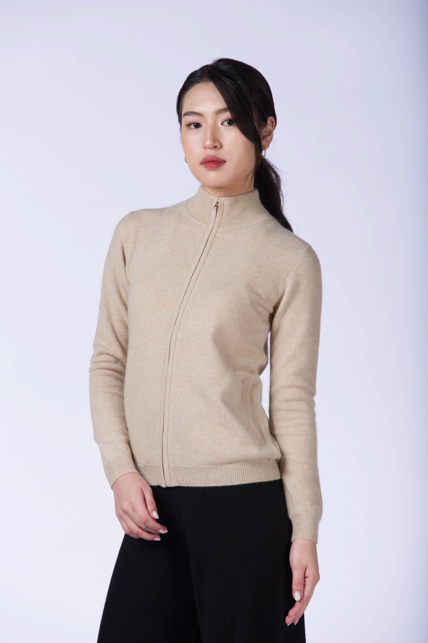 Zipper Cardigan