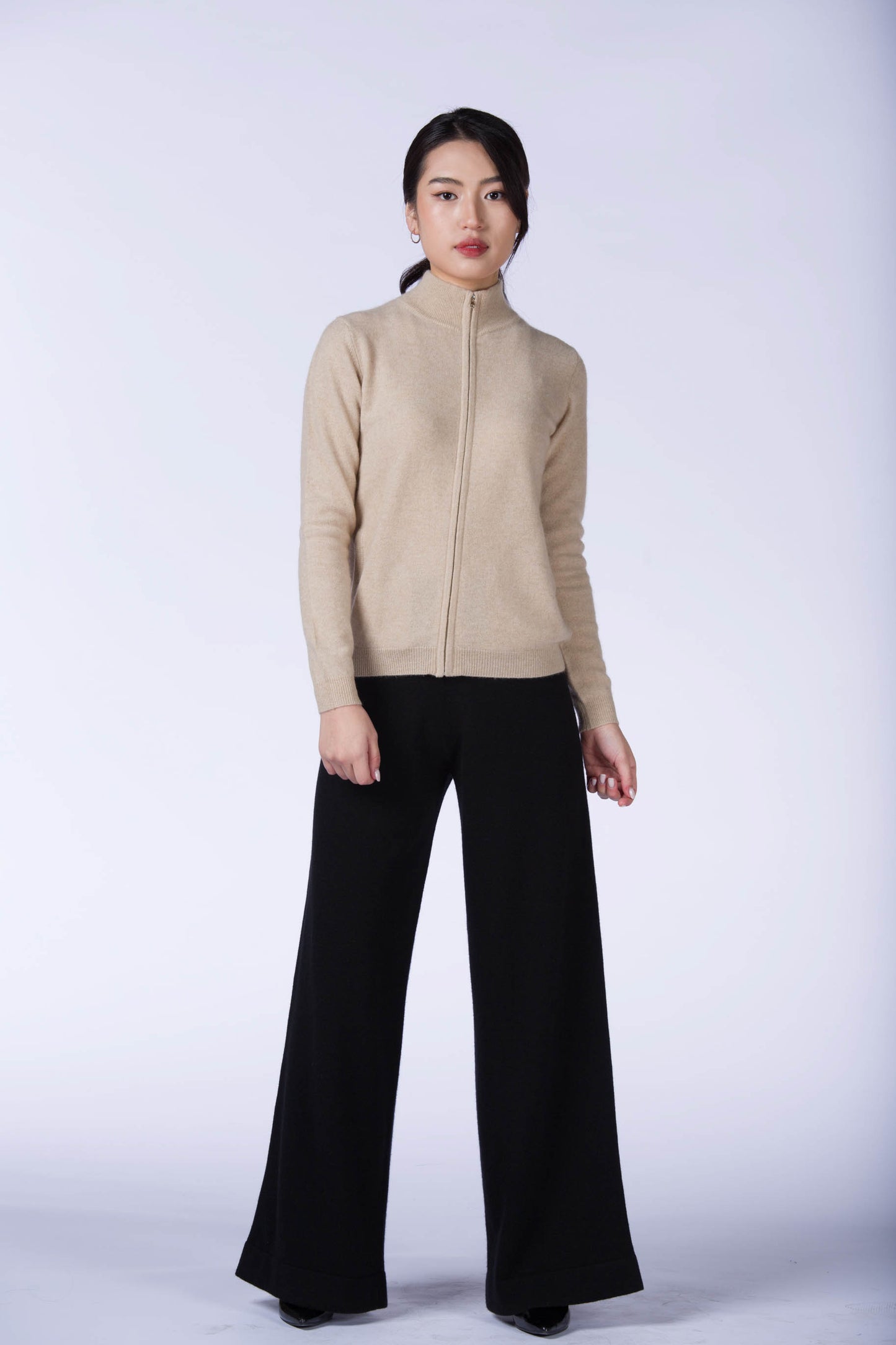 Zipper Cardigan