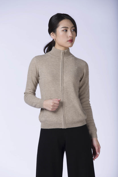 Zipper Cardigan