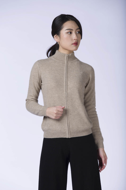 Zipper Cardigan