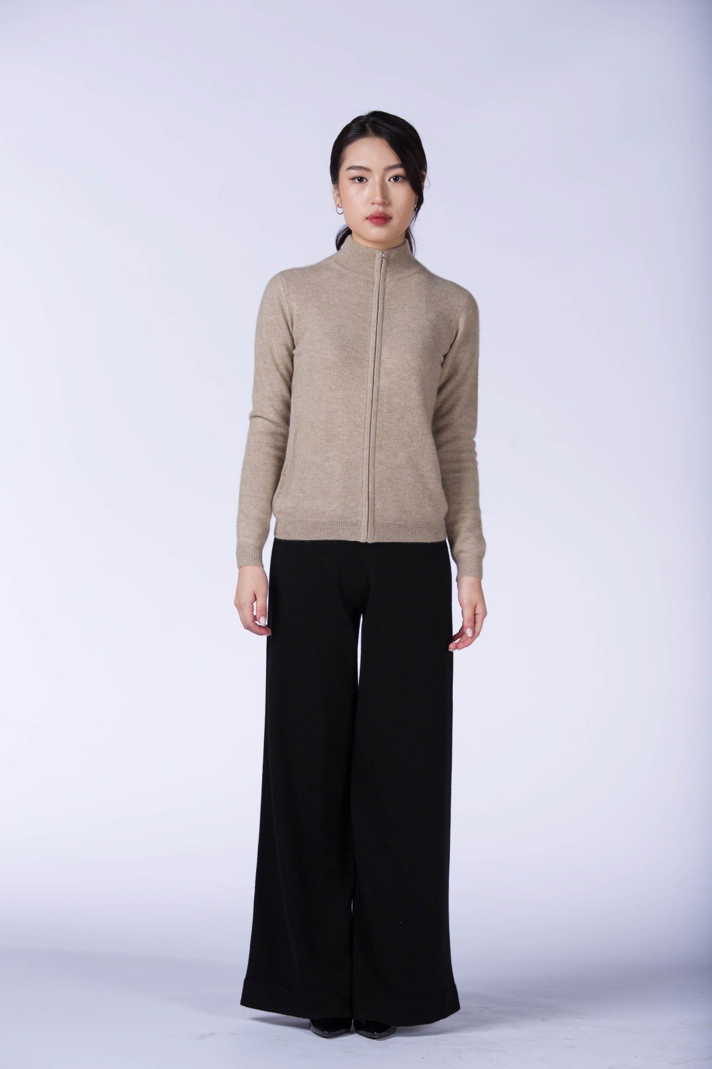 Zipper Cardigan