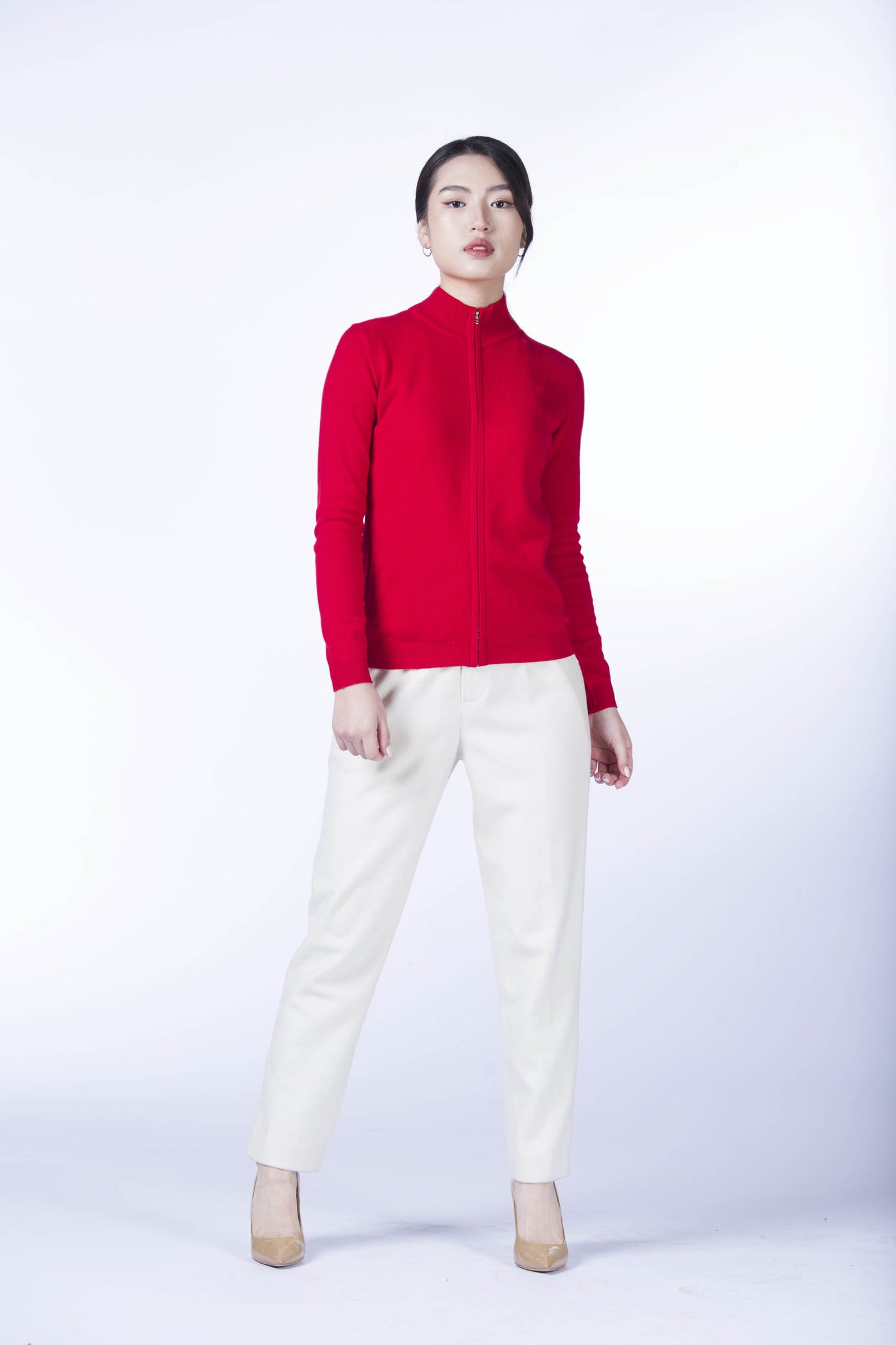 Zipper Cardigan